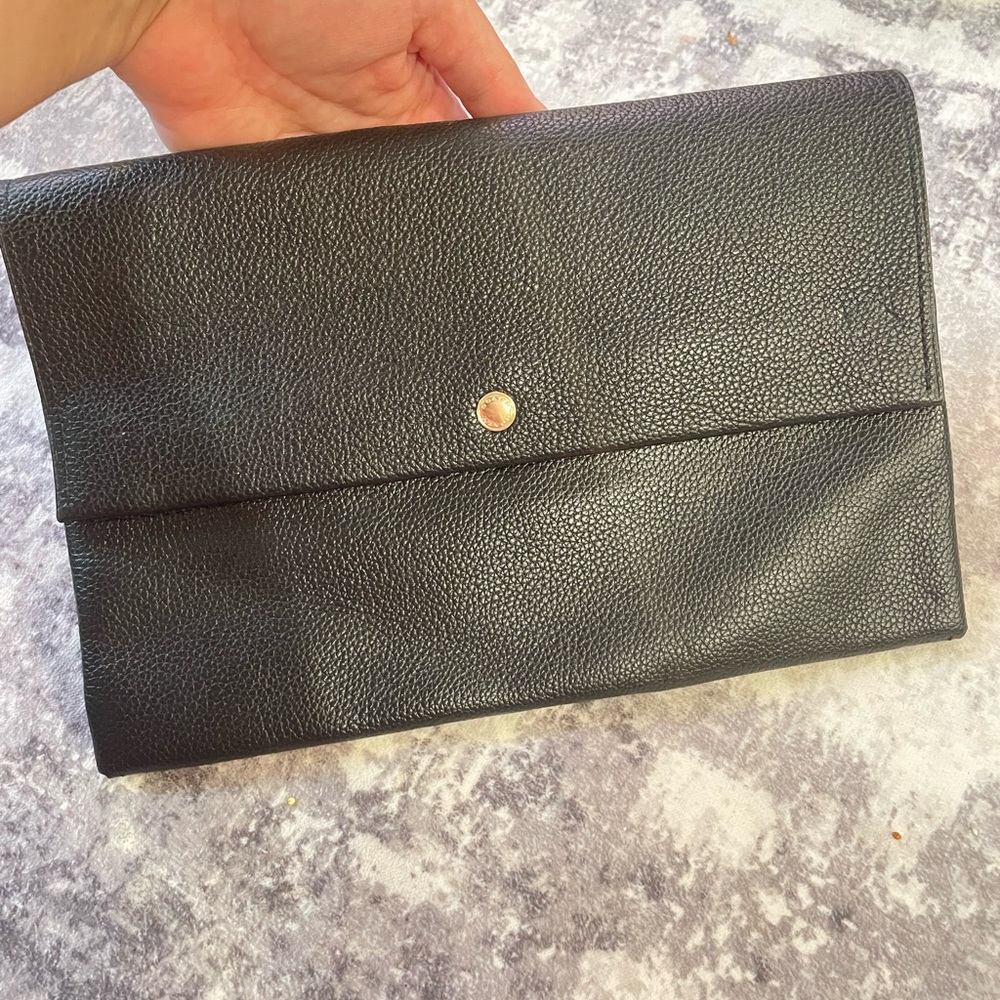 Coach Black Leather Wallet
